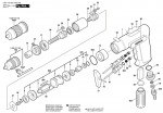 Bosch 0 607 153 509 180 WATT-SERIE Drill Spare Parts